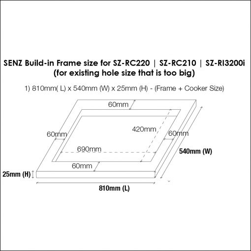 Build-in Frame for Electric Stove - Image 4