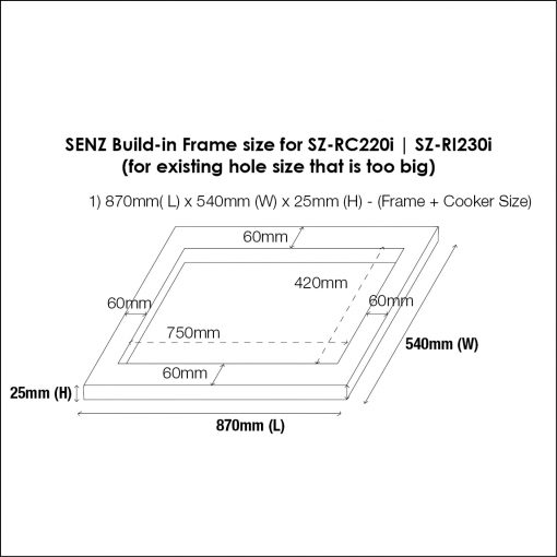 Build-in Frame for Electric Stove - Image 6