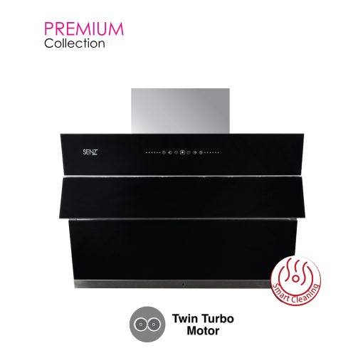 SENZ SZ-CH338i Twin Turbo Motor intelClean Cooker Hood - Image 3
