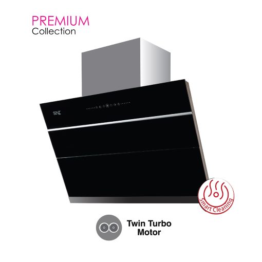 SENZ SZ-CH338i Twin Turbo Motor intelClean Cooker Hood