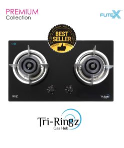 SENZ SZ-GS388 Tri-Ringz Twin Burner Gas Stove