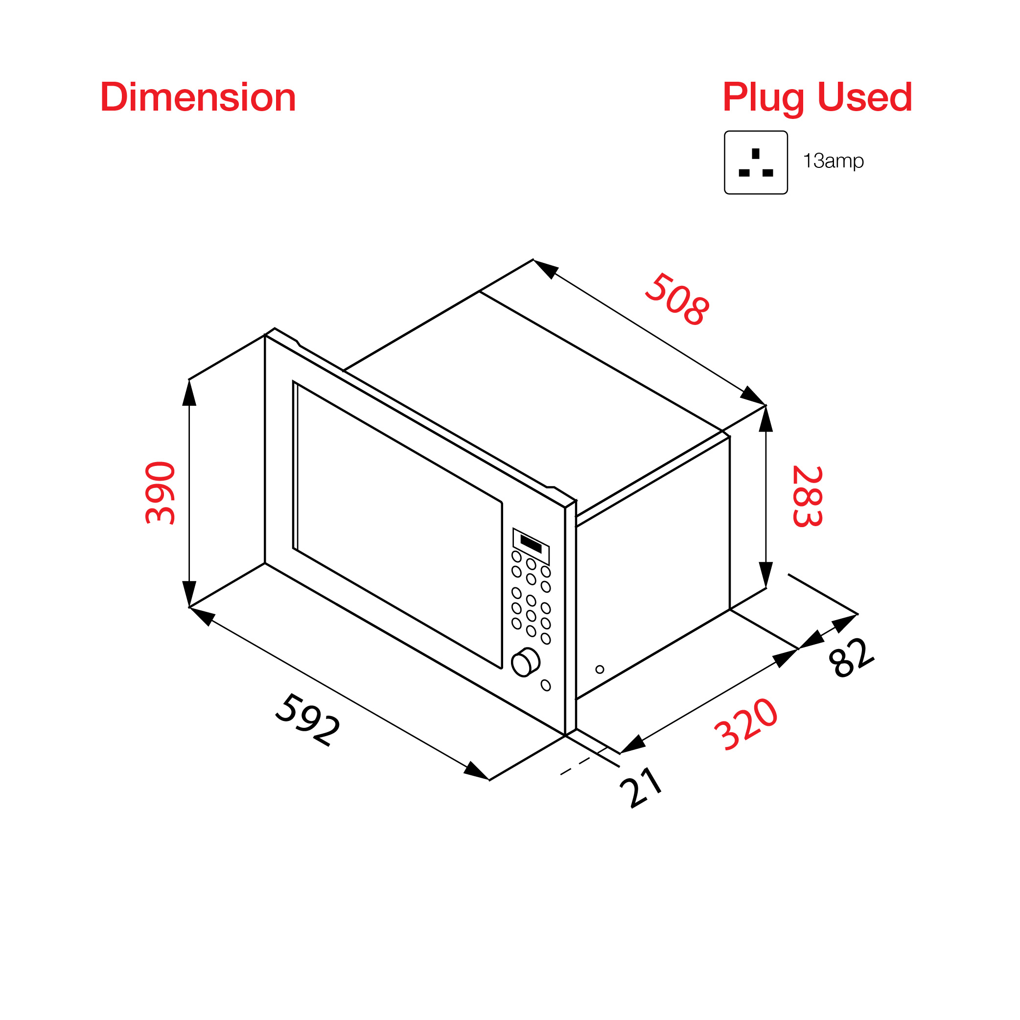 Microwave Oven Combo Dimensions at Todd Johnson blog