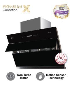 SZ-CH938iAC Twin Turbo Motor intelClean Cooker Hood