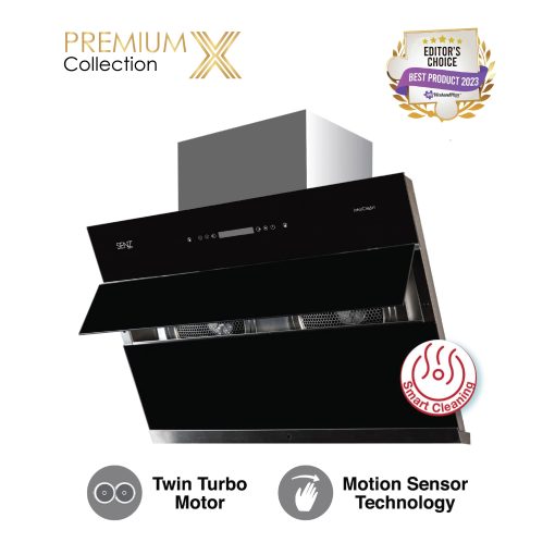 SZ-CH938iAC Twin Turbo Motor intelClean Cooker Hood