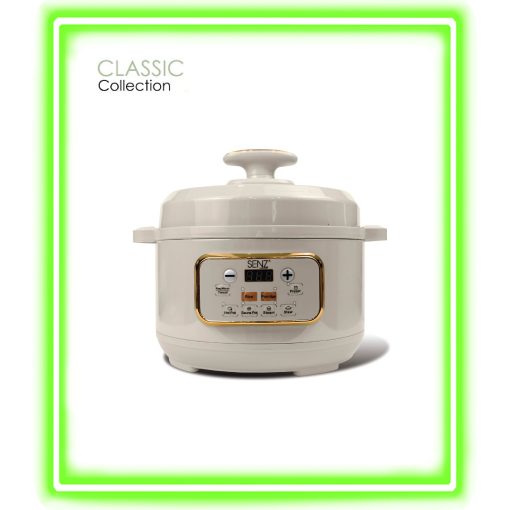 SZ-PC618 BEIGE 6 in 1 MultiCooker with Pressure Cooker Function
