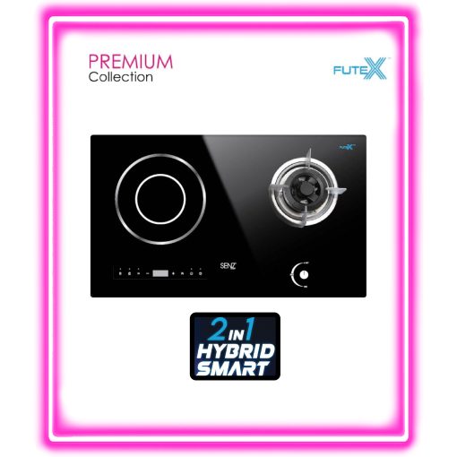 SZ-GI668 2 in 1 Hybrid Smart Gas Hob