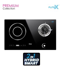 SZ-GI668 2 in 1 Hybrid Smart Gas Hob