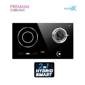 SZ-GI668 2 in 1 Hybrid Smart Gas Hob
