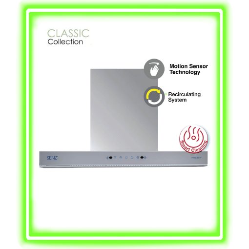 SENZ BONITA HeatPro intelClean Chimney Cooker Hood