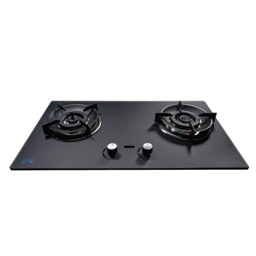 SENZ CRISTAL Anti-Dry Burning Technology Twin Burner Gas Stove - Image 2