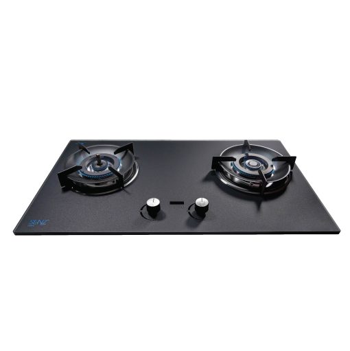 SENZ CRISTAL Anti-Dry Burning Technology Twin Burner Gas Stove - Image 4