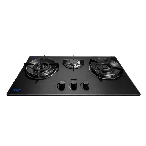 SENZ TRESOR Anti-Dry Burning Technology 3 Plate Burner Gas Stove - Image 2