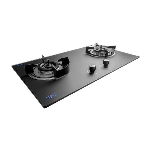 SENZ CRISTAL Anti-Dry Burning Technology Twin Burner Gas Stove - Image 3