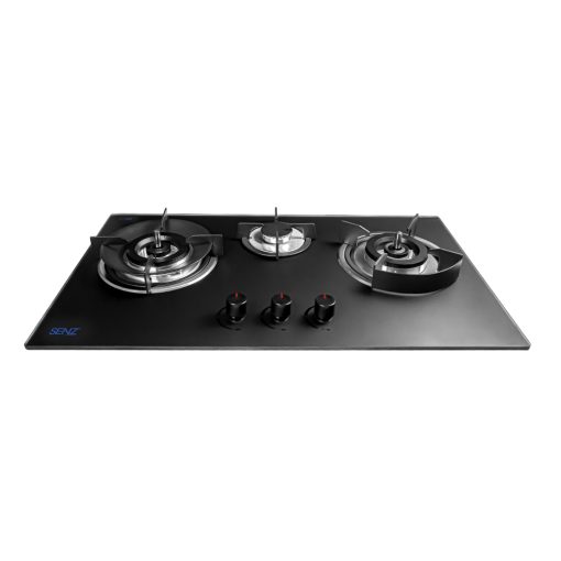 SENZ TRESOR Anti-Dry Burning Technology 3 Plate Burner Gas Stove - Image 2