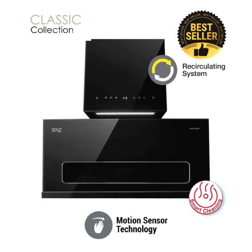 SENZ HERMOSA Ultra Slim Heat Pro intelClean Cooker Hood