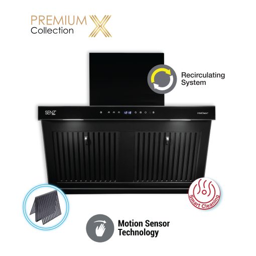 SENZ ESTILLA GreaseGuard Heat Pro intelClean Cooker Hood