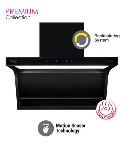 SENZ SENSILLA L Shape Design Heat Pro intelClean Cooker Hood