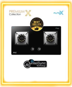 SENZ KARINO Twin Burner Gas Stove with intelSync Technology