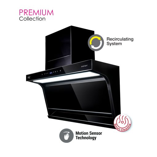SENZ VISTO L Shape Design Heat Pro intelClean Cooker Hood - Image 2