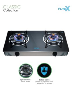 GS202 Table Top Spiral Flame Gas Stove with Safety Valve