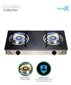 GS303 Table Top Linear Flame Gas Stove with Safety Valve