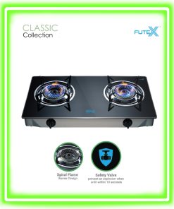GS202 Table Top Spiral Flame Gas Stove with Safety Valve