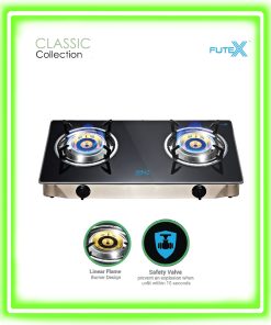 GS303 Table Top Linear Flame Gas Stove with Safety Valve