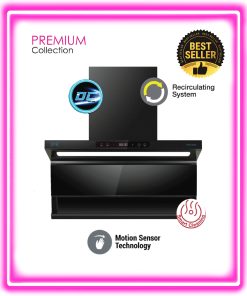 SENZ ADEL Compact L Shape HeatPro intelClean Cooker Hood