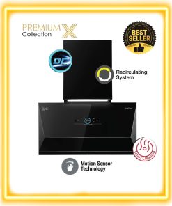 SENZ ZAFFIRO DC Diamond Shape intelClean Cooker Hood