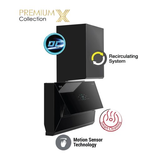 SENZ ZAFFIRO DC Diamond Shape intelClean Cooker Hood - Image 3