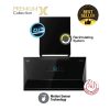 SENZ ZAFFIRO DC Diamond Shape intelClean Cooker Hood