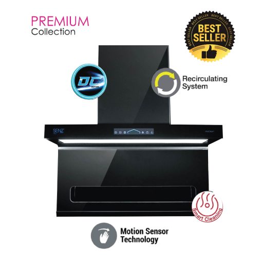 SENZ STELLA DC L Shape HeatPro intelClean Cooker Hood