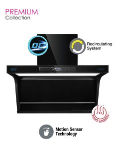 SENZ SENSILLA DC L Shape Design Heat Pro intelClean Cooker Hood
