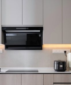 Alternative view of SENZ SENSILLA DC L Shape Design Heat Pro intelClean Cooker Hood