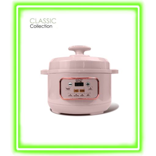 SZ-PC618 PINK 6 in 1 MultiCooker with Pressure Cooker Function