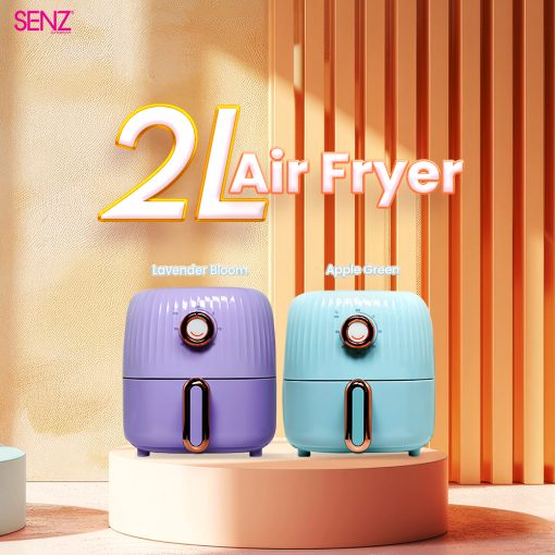 SZ-AF2L01 LAVENDER BLOOM Retro Mini Air Fryer - Image 2