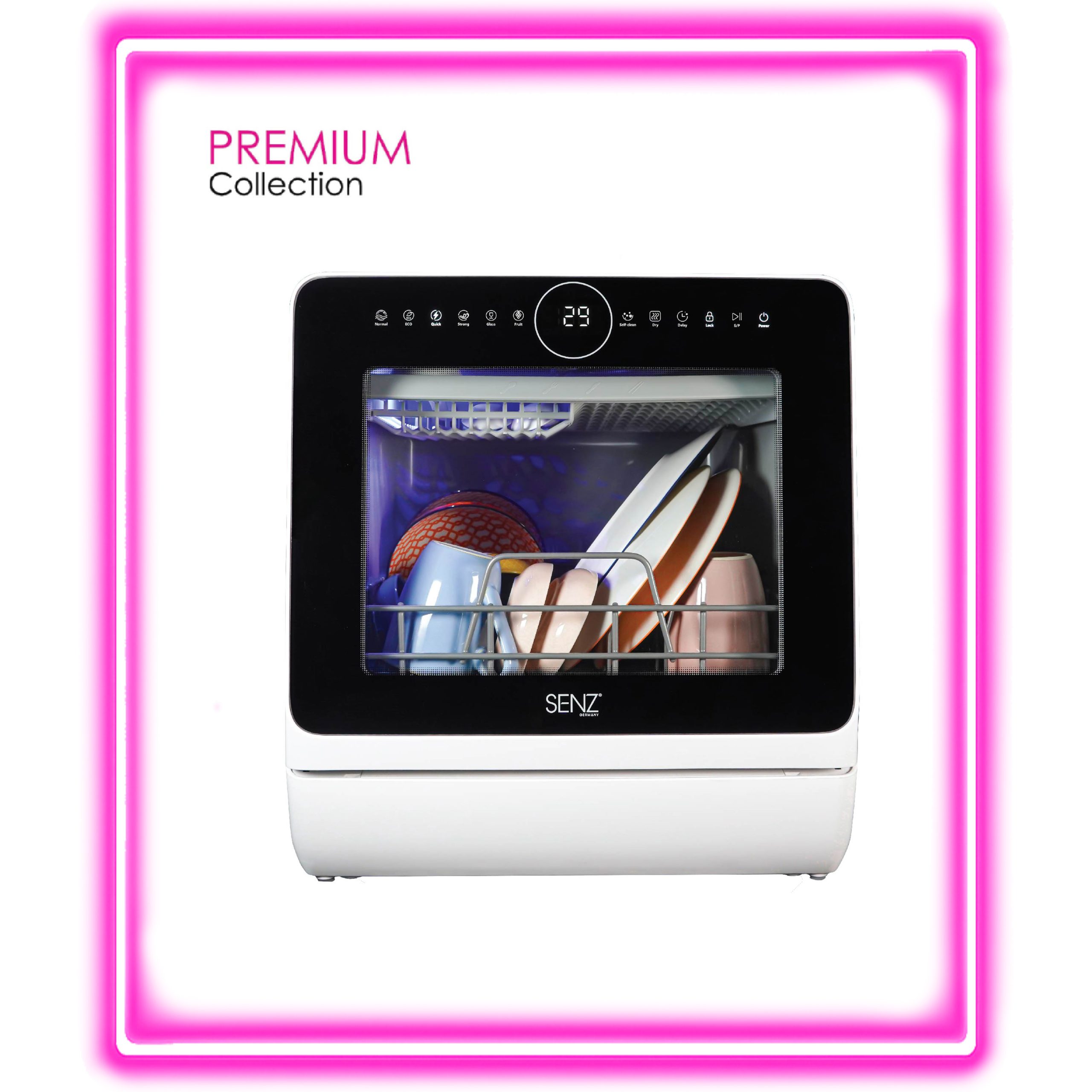 SENZ NanoWash7 Digital Program Dishwasher