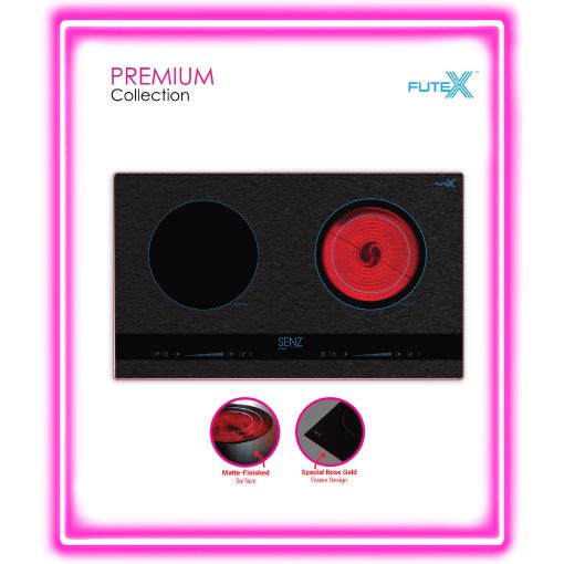 SZ-RI6200i 2 in 1 Smart Cooker with Rose Gold Frame