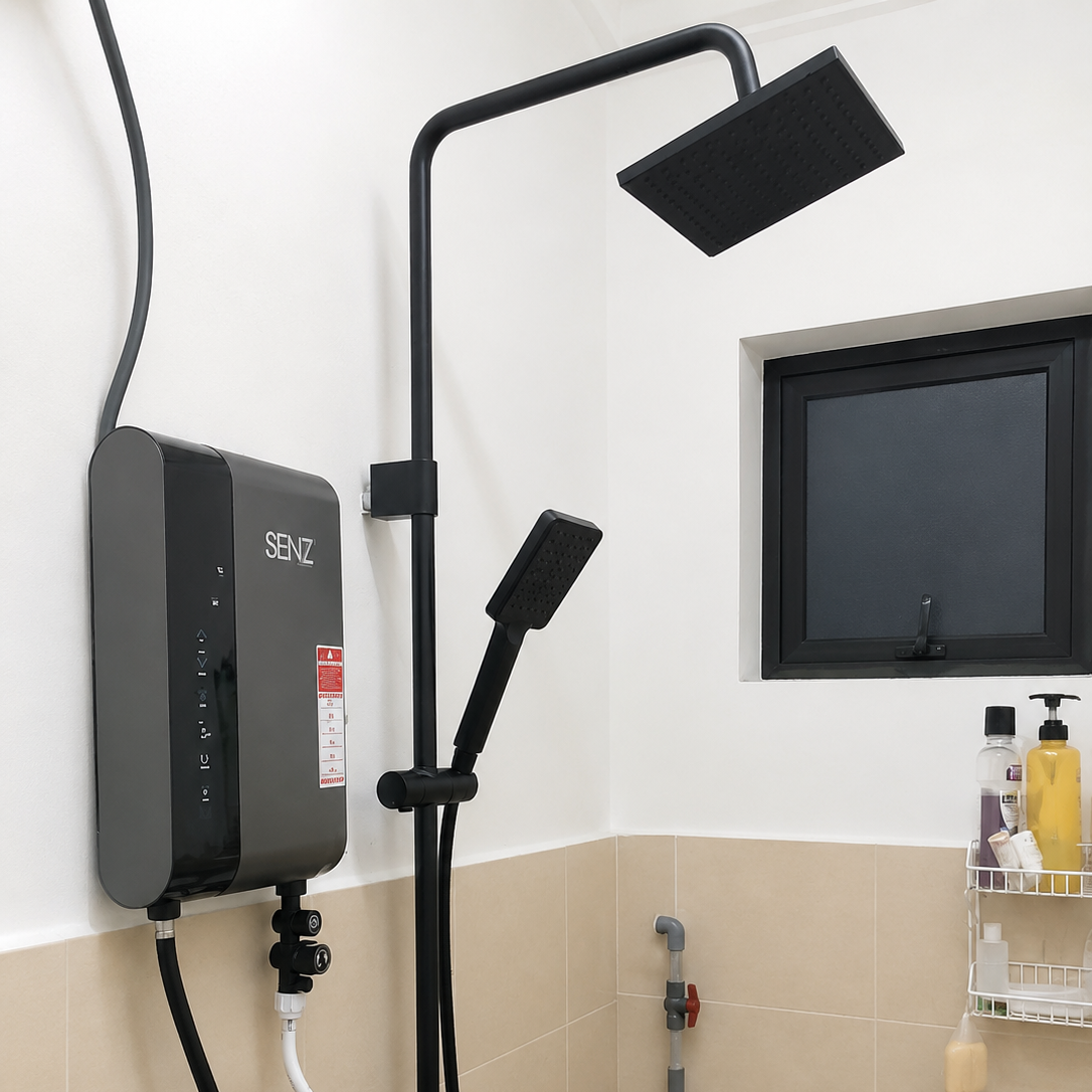 SZ-WH2028-MT EcoPro Fully Digital Water Heater - Vertik Manual Valve (Titanium) - Image 2