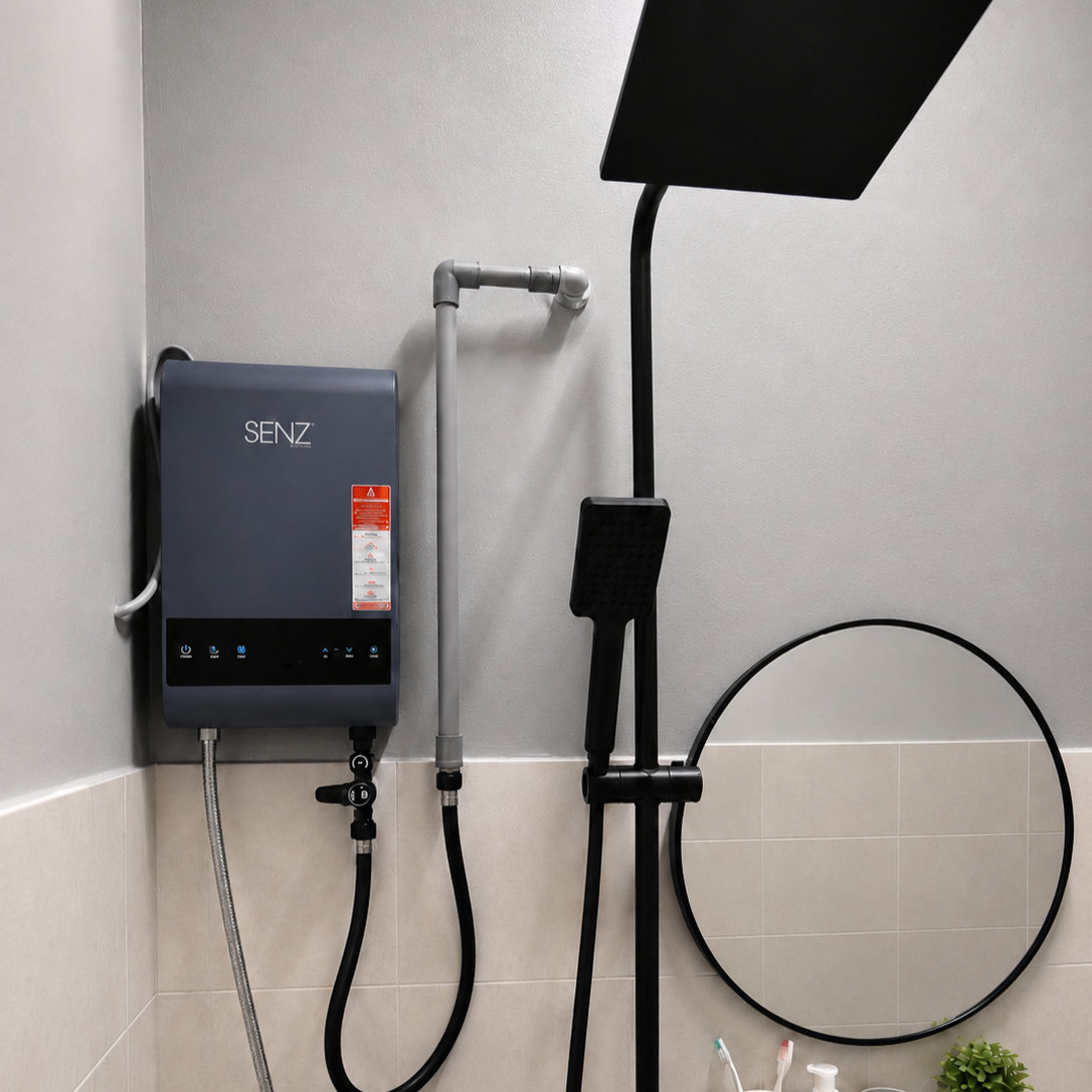 SZ-WH1018-MSIL EcoPro Fully Digital Water Heater - Horizon Manual Valve (Silver) - Image 2