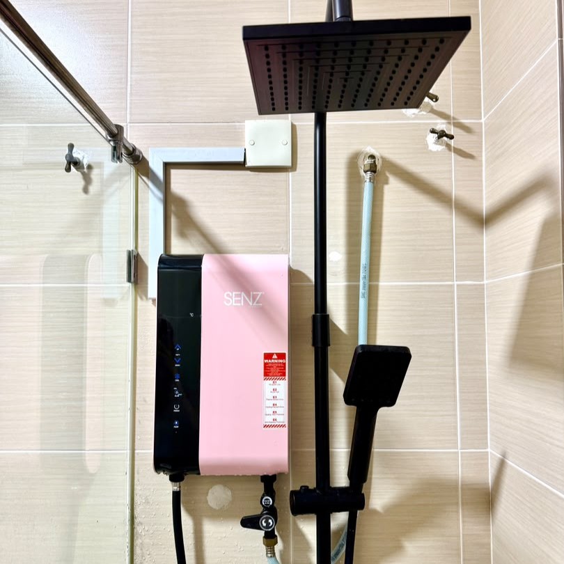 SZ-WH2028-MRP EcoPro Fully Digital Water Heater - Vertik Manual Valve (Rosy Pink) - Image 2
