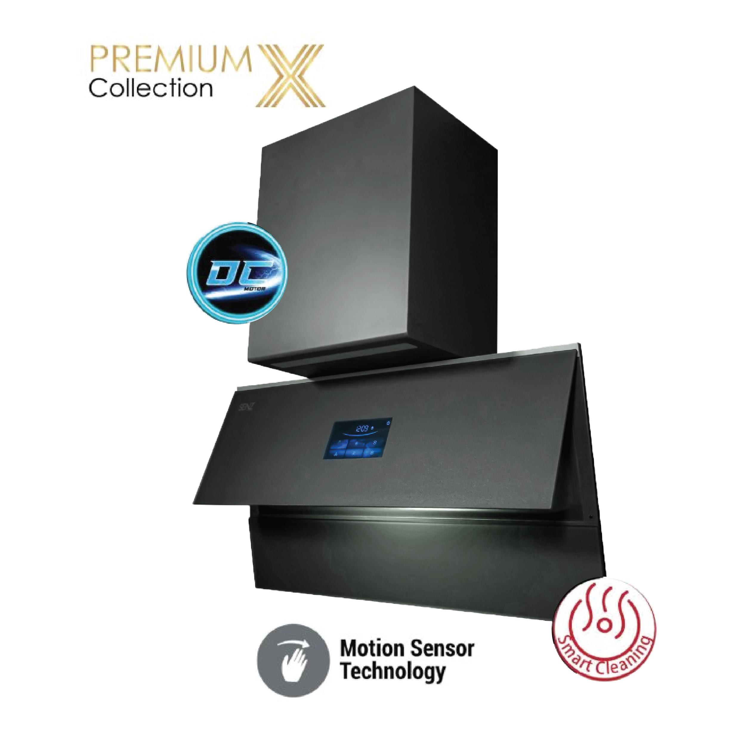 SENZ ESSLA AIGuard Ultra Slim Cooker Hood with Air Purifier Function - Grey Nano Coating Class - Image 3