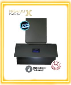 SENZ ESSLA AIGuard Nano Slim Cooker Hood - Grey Nano Coating Glass