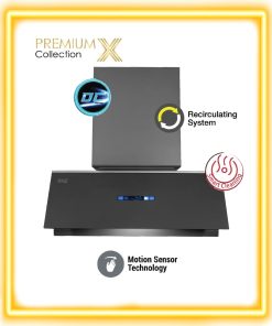 SENZ INOVA AIGuard Nano Slim Cooker Hood - Grey Nano Coating Glass