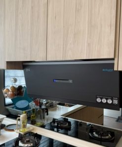 Alternative view of SENZ INOVA AIGuard Ultra Slim Cooker Hood with Air Purifier Function - Grey Nano Coating Glass