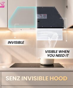 SZ-CH1888DC HeatPro intelClean Invisible Cooker Hood - Mystic White - Image 2